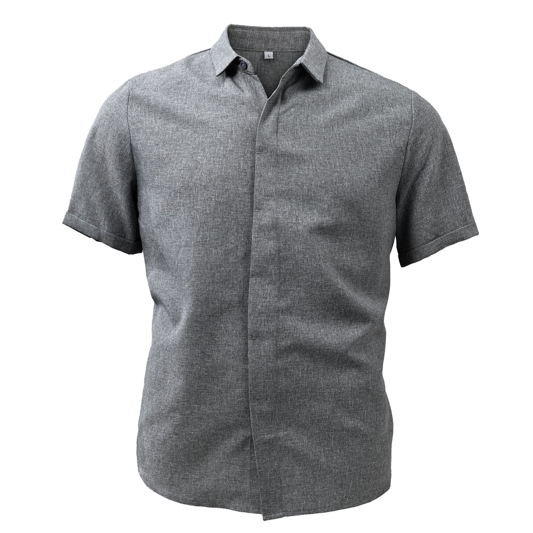 James – Casual Linen Button Shirt