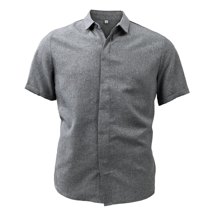 James – Casual Linen Button Shirt
