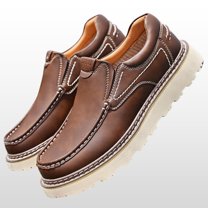 Grant – Orthopedic Leather Loafers