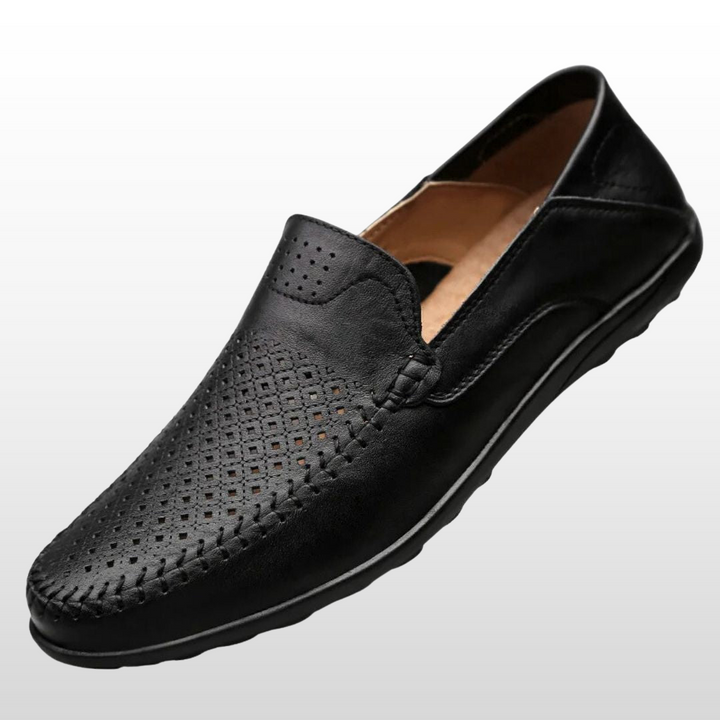 James – Breathable Leather Loafers