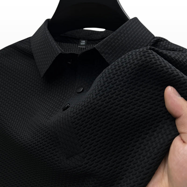Liam – Textured Knit Polo
