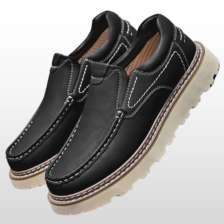 Grant – Orthopedic Leather Loafers