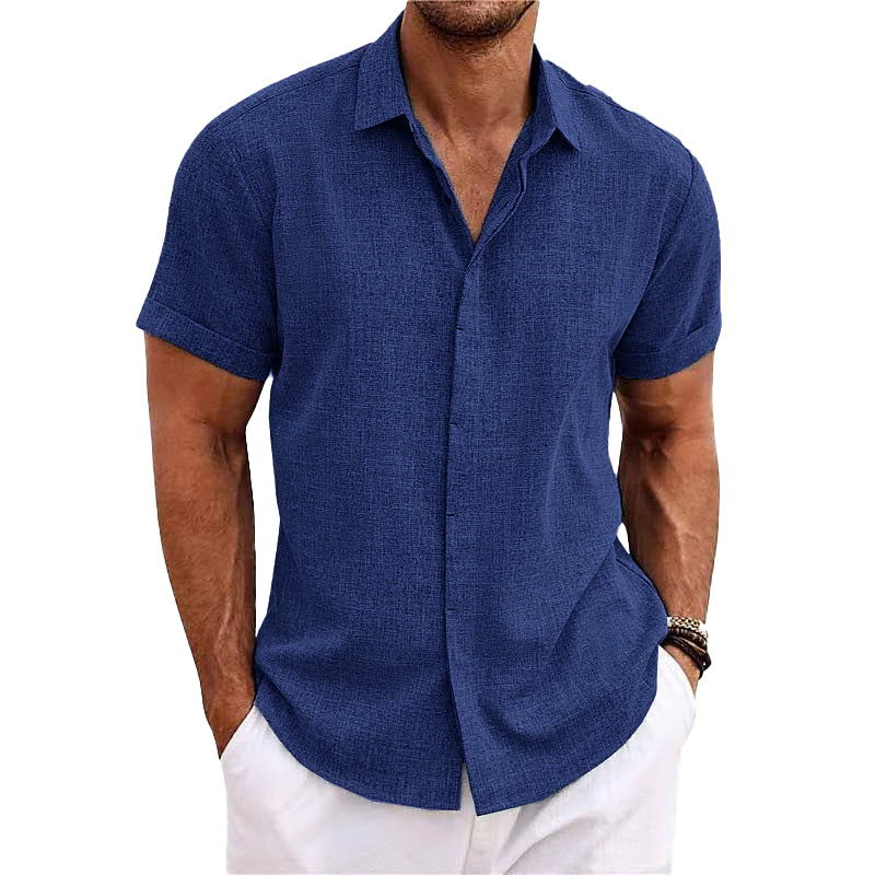 James – Casual Linen Button Shirt