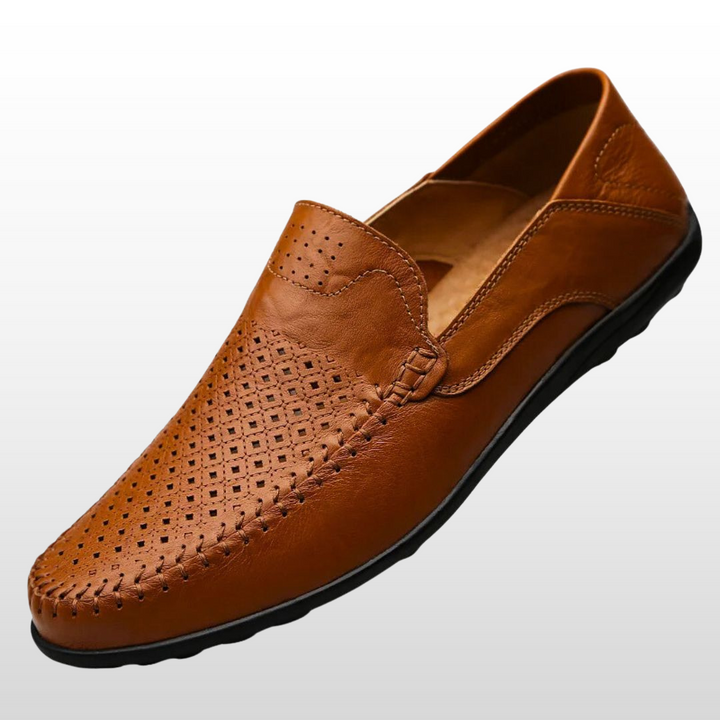 James – Breathable Leather Loafers