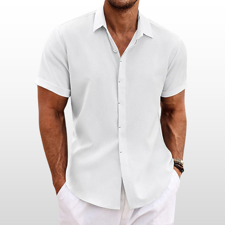 James – Casual Linen Button Shirt
