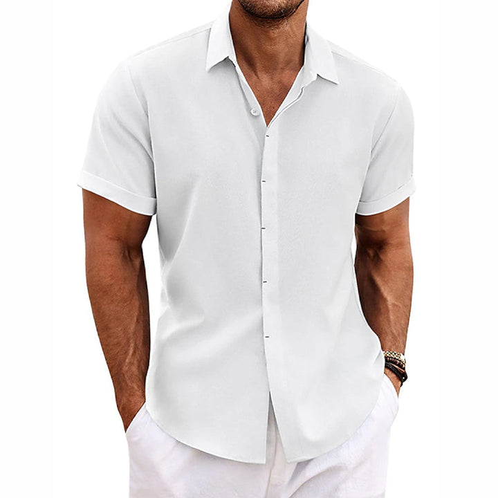 James – Casual Linen Button Shirt