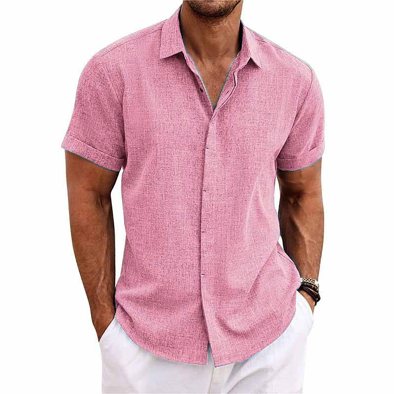 James – Casual Linen Button Shirt