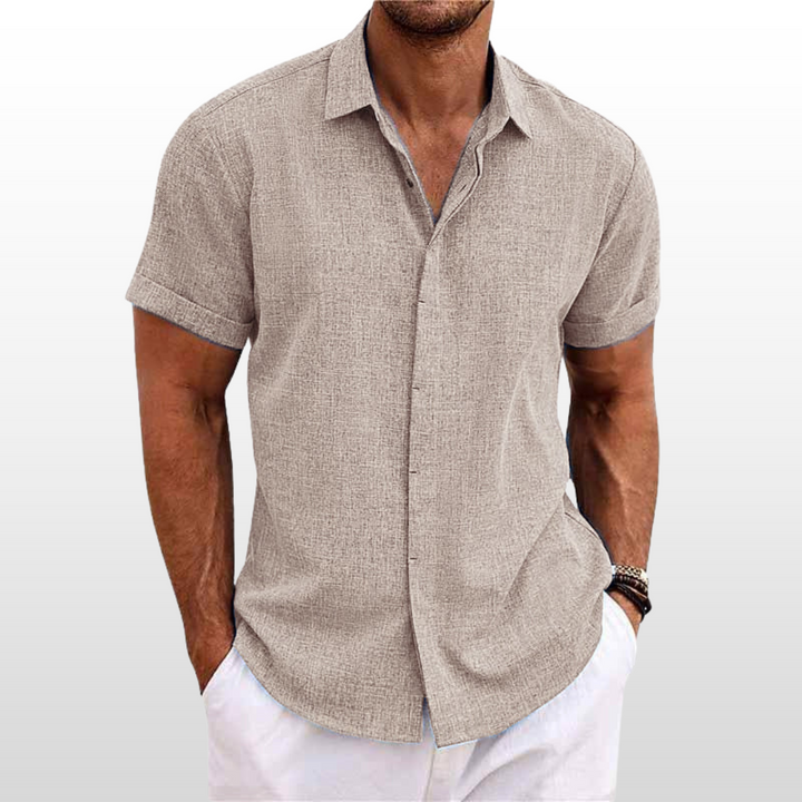 James – Casual Linen Button Shirt