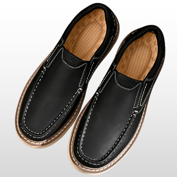Grant – Orthopedic Leather Loafers