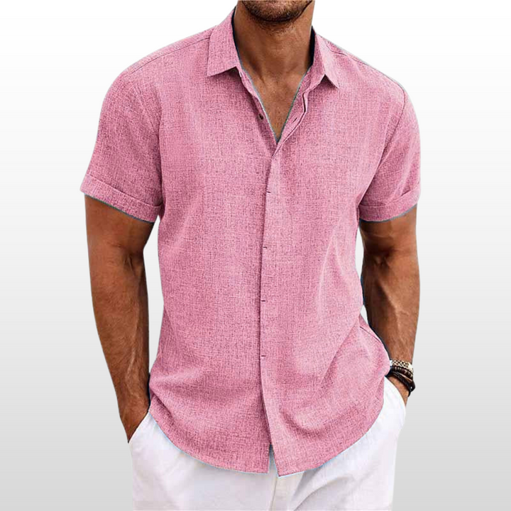 James – Casual Linen Button Shirt