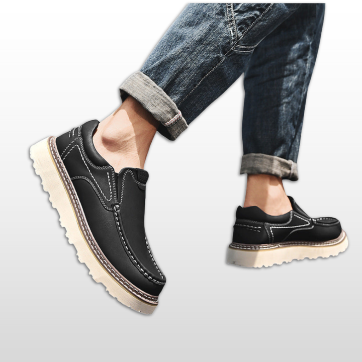 Grant – Orthopedic Leather Loafers