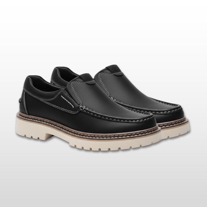 Grant – Orthopedic Leather Loafers