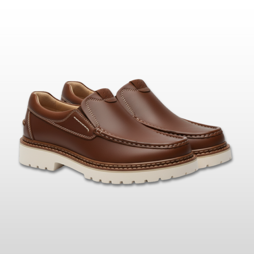 Grant – Orthopedic Leather Loafers