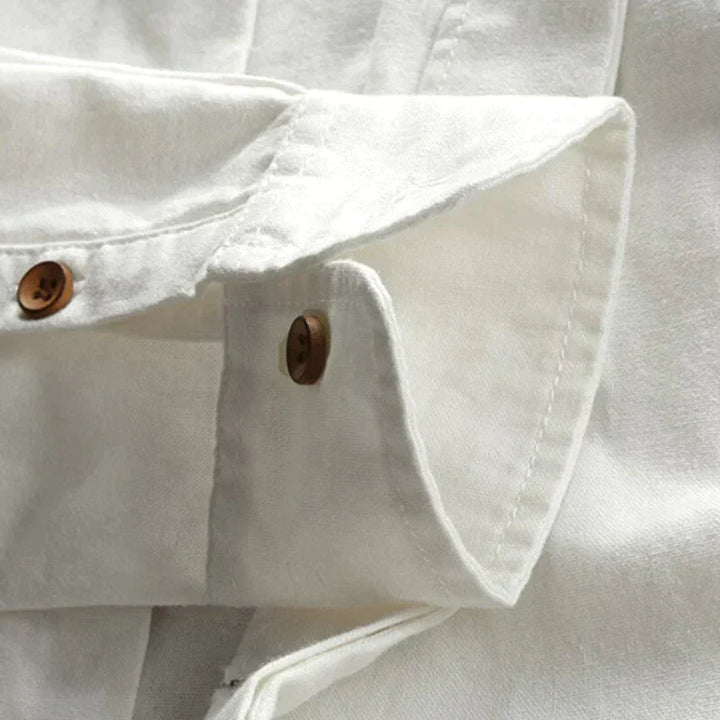 Gavin – Stand Collar Slim Shirt