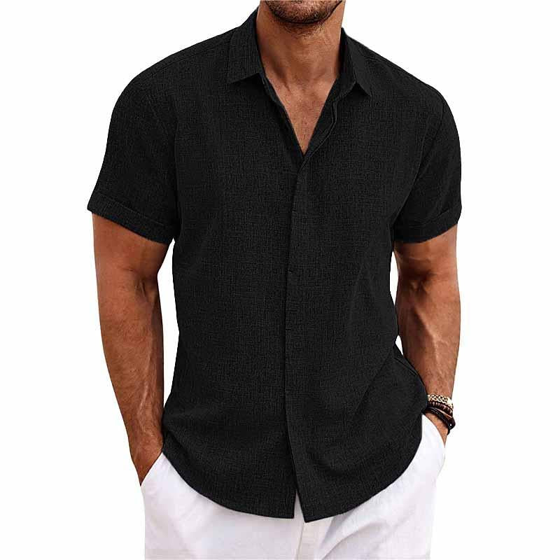 James – Casual Linen Button Shirt